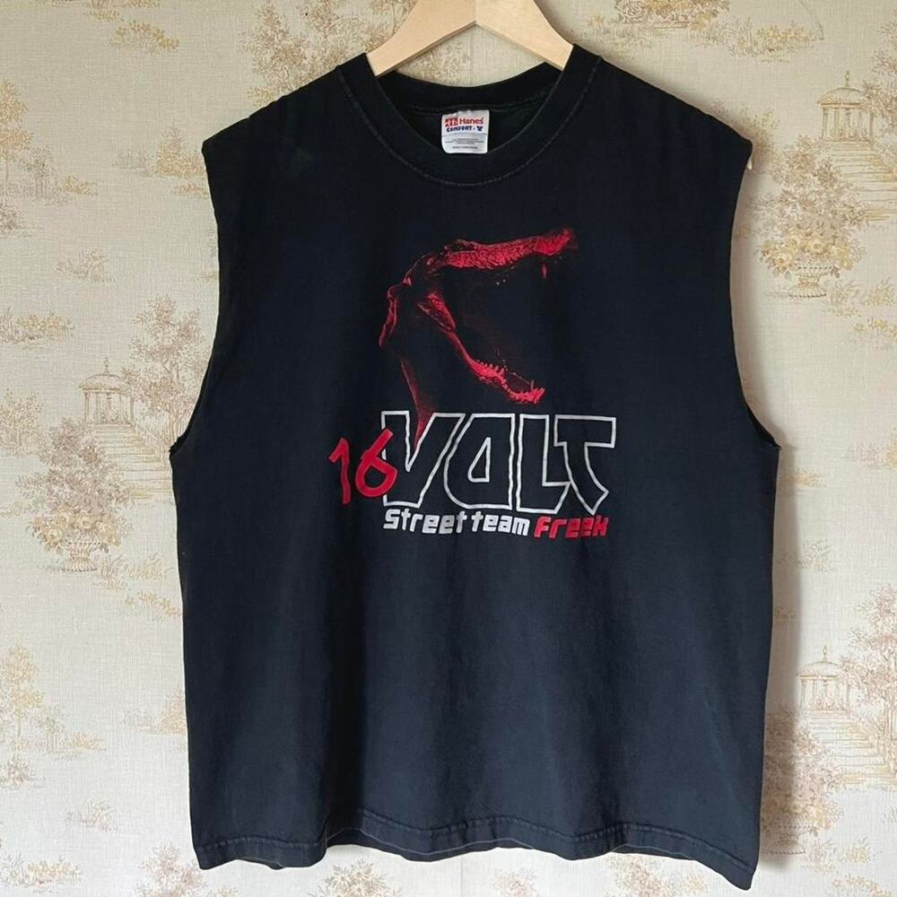 1990s 16Volt Street Team Freek T-Shirt | Vintage Industrial Band Tee | Size L
